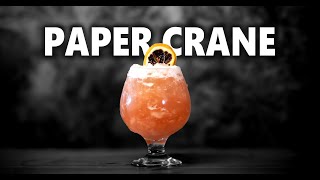 How To Make The Paper Crane Cocktail | Booze On The Rocks