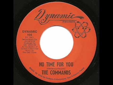 COMMANDS - HEY IT'S LOVE b/w NO TIME FOR YOU (DYNAMIC)