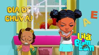 Choveu, e agora? ⛈️🤔 Vem brincar com a Lilá e a Bombom🥰