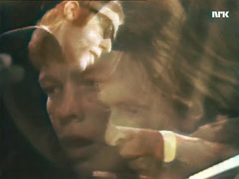 Steve Kuhn trio, Molde Jazz Festival, Norway, August 1968. (colorized)