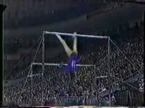 Erika Flander - 1981 Worlds AA - Uneven Bars