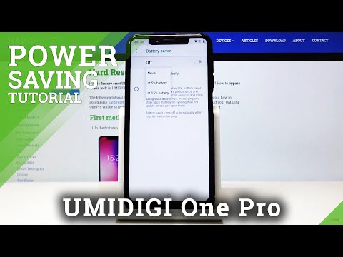 How to Turn On Power Saver in UMIDIGI One Pro – Enable Saving Mode