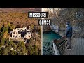 Castle ruins & springs at Ha Ha Tonka State Park (Missouri) + trying more St. Louis foods!