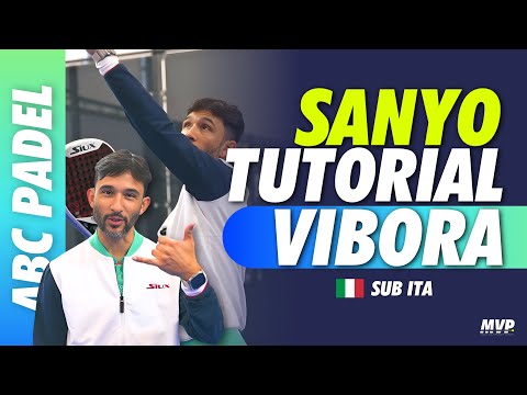 Sanyo Gutiérrez Vibora Tutorial 🎾 SUB ITA - Padel Tutorial with International PRO Players - MVPADEL