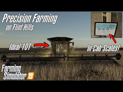 Checking out new grain scales & Ideal 10T vs John Deere X9 - Precision Farming on Flint Hills - EP11