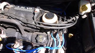 CHANGING SPARK PLUGS AND WIRES 2001-2007 *V6* DODGE CARAVAN, GRAND CARAVAN TOWN & COUNTRY VOYAGER