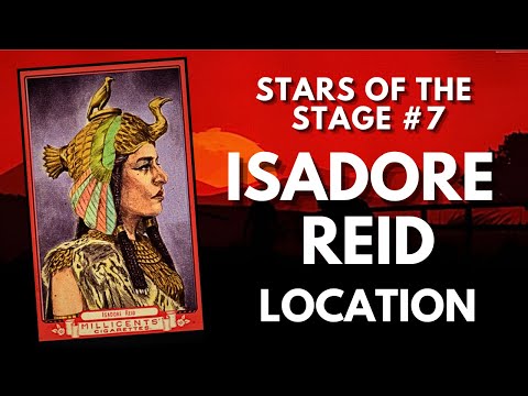 RDR2 Cigarette Cards: Stars of the Stage Card #7 – Isadore Reid Location Tutorial Guide