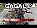 TEST TOP SPEED SCOOPY 2013 GAS MENTOK RIDING SORE MOTOVLOG INDONESIA 9