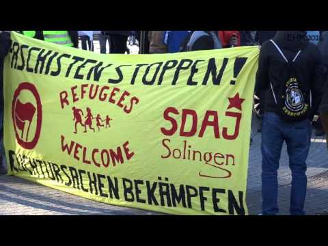 Pro Deutschland Kundgebung in Remscheid (27.02.2016)