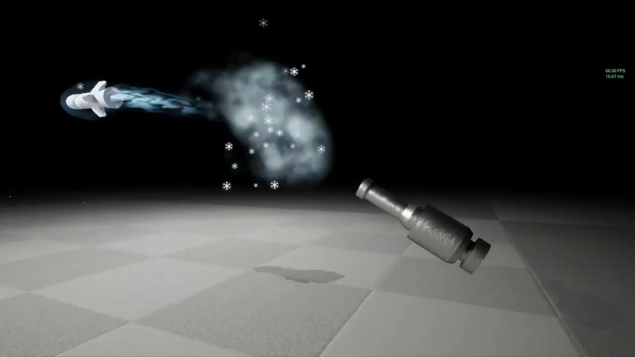 Cryo Effect Urgent Feedback for a job's test task - Cryo Launcher Effect - Real ...