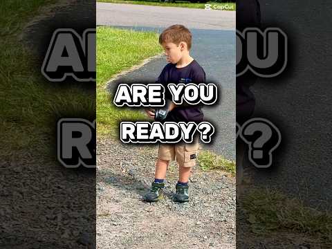 My son (age 3) getting to grips with his new car! #rccars