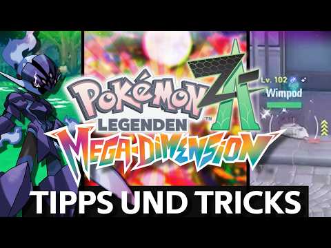 TIPPS und TRICKS für den Pokémon Legenden Z-A DLC Mega Dimension!