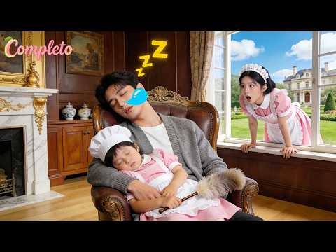 Ninguém Ousava Chegar Perto Do CEO Mal-Humorado—Mas Bebê Da Maid Dorme C/ Ele & Amor Nasce!