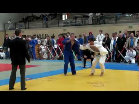 Int. Turnier Rohrbach 2012: U17 Hofer Christoph - Astudnev Joan−Martin -73kg