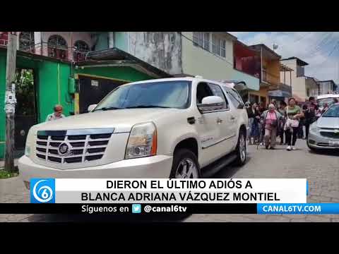 Video: Dieron el último adiós a Blanca Adriana Vázquez Montiel