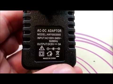 Power supply 5v 3a usb type-c power adapter power, 5 v, blac...