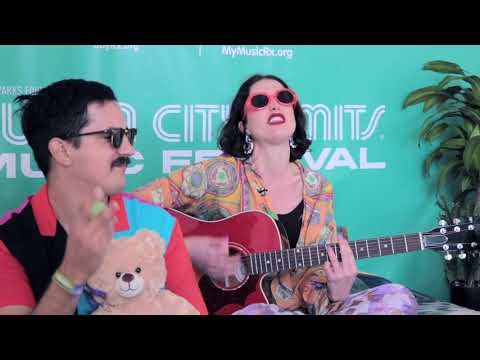 Vanessa Zamora performs "Hbls Mucho" in bed backstage @ ACL 2019 | JoyRx Music