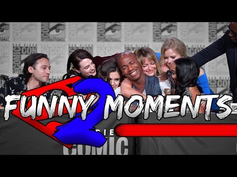 Supergirl Cast Funny Moments 2