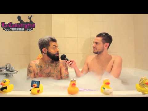 Lucas (Friends Trip 2) in Jeremstar's bath - INTERVIEW