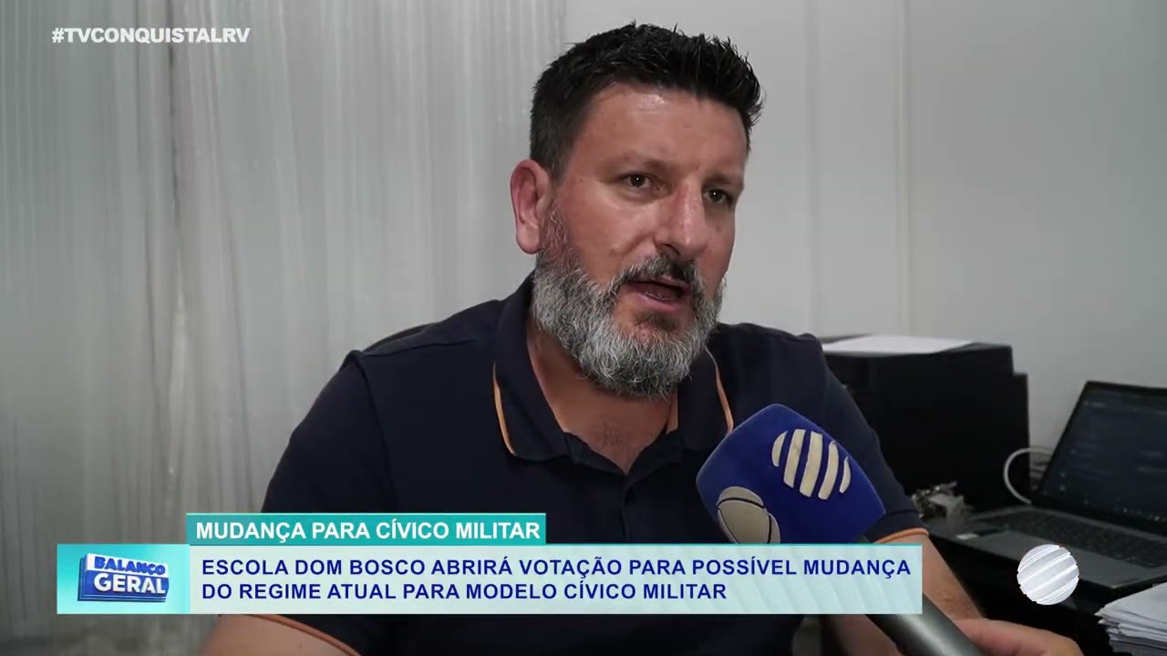 Consulta pública discute ensino cívico-militar na Escola Dom Bosco em Lucas do Rio Verde