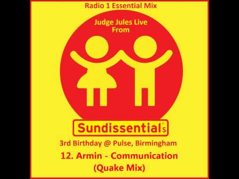 Judge Jules Essential Mix Live From Sundissentials 3rd Birthday