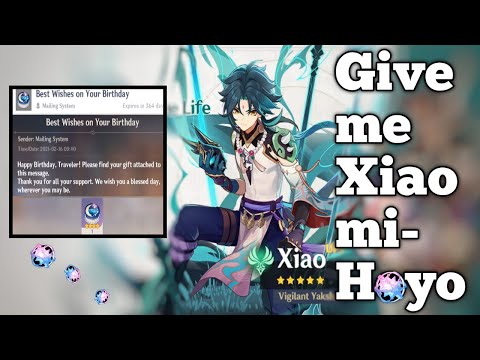 Wish Xiao on My Birthday [Genshin Impact]😱