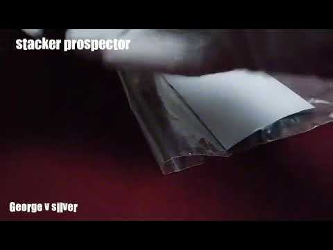 100 year old silver unboxing