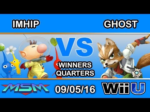 MSM 64 - TiE | ImHip (Olimar) Vs. MMG | Ghost (Fox) Winners Quarters - Smash Wii U