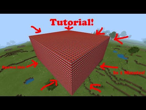 CarloverPlayz - How to Spawn THOUSANDS of TNT in 1 Minute Using Commands!(Minecraft Bedrock Edition)