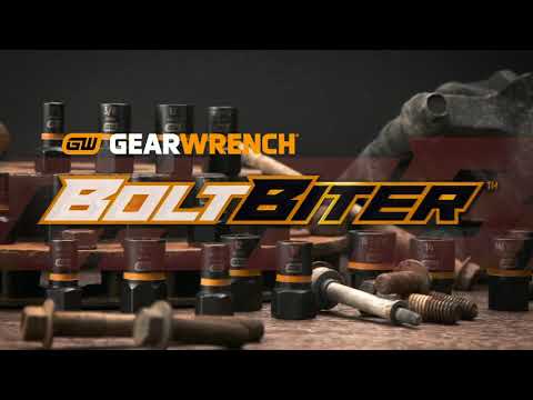 Gearwrench Bolt Biter 28 Pcs Impact Extraction Socket Set 1/4 & 3/8 Drive | 84784