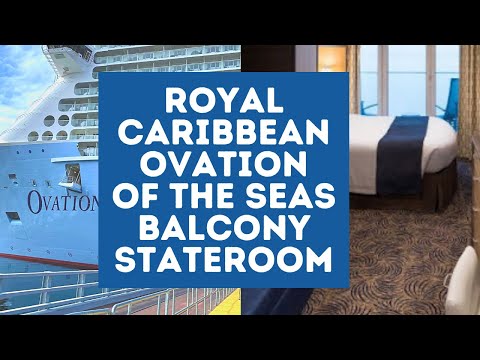 Ovation of the Seas Balcony Stateroom Tour & Review 2023 | Unique Cabin Features Balcony Room 11254