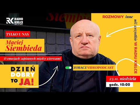 Maciej Siembieda gościem „Dzień dobry, to ja! Rozmowy inne niż wszystkie w Radiu Kielce”