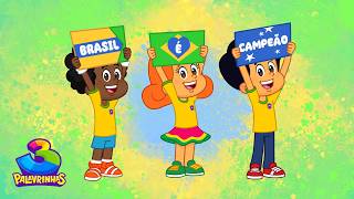 🔴 TV 3 PALAVRINHAS NO AR! Maratona de Música, Diversão e Fé para Crianças! 💛