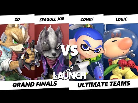 Launch Smash Ultimate Teams -  ZD & Seagull Joe VS Logic & Coney - Grand Finals