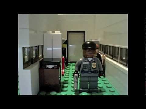 LEGO CITY SKELETON ATTACK with sound effects