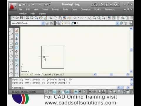 AutoCAD Tutorial 1A