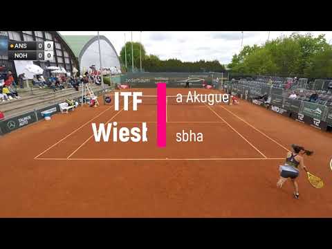 Noma Noha Akugue vs Amina Ansbah - W100 Wiesbaden