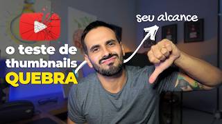 Como Recuperei o Alcance do meu Canal PARANDO de testar Thumbnails