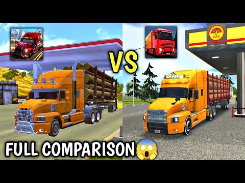 🚚Best Comparison Between Truck Simulator USA Evolution And Truck Simulator Ultimate 🏕| Android & iOS