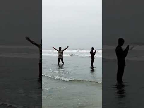 #Juhu beach # Mumbai @ Rajib rock official..😍😍🥰 Amazing moment...