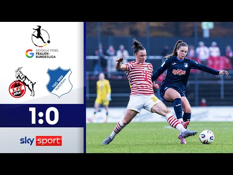 Kölnerinnen bestätigen starke Form! | 1. FC Köln - TSG Hoffenheim | Highlights - Frauen-Bundesliga