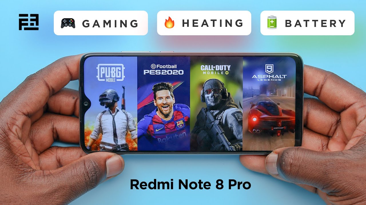 Xiaomi Redmi Note 8 Pro Gaming Review + Call of Duty & PUBG, Heating & Battery Test!