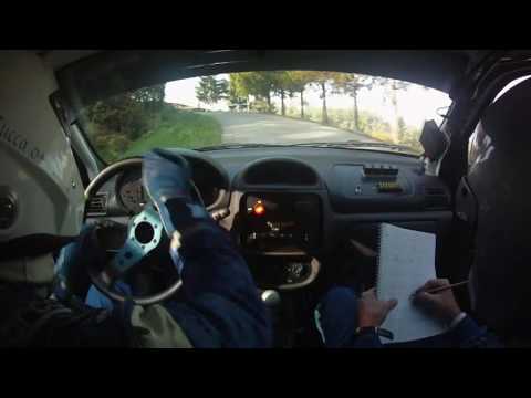 Cameracar Rally del Piemonte 2016 Zucca-Marletta Clio RS N3 9°assoluti 2°classe - PS4