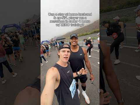 Can we run a marathon in under 4 hours with ZERO training???