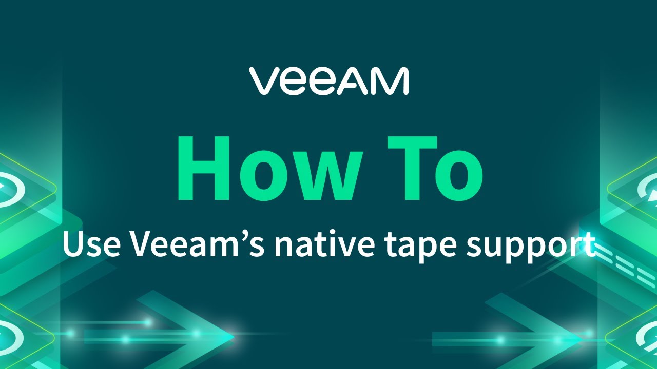 Why shall you use Native Tape support? video