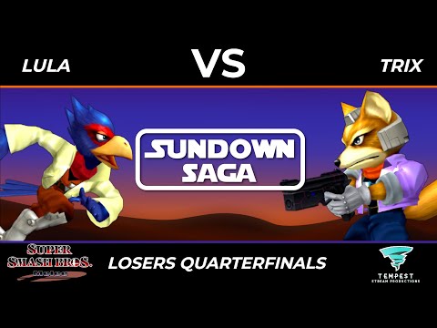 Lula (Falco) vs Trix (Fox) - Melee Losers Quarterfinals - Sundown Saga 2024