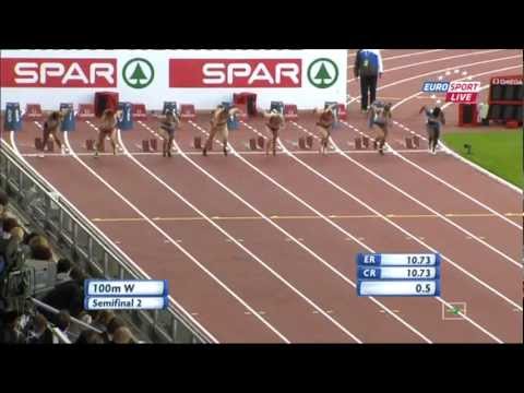 21st European Athletics Championships 100m W sf 2