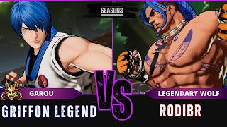 FF:CotW 🐺 GRIFFON LEGEND (Jae Hoon) vs RODIBR (Rick Strowd)⭐Replay Match - FATAL FURY: CotW - 7/26