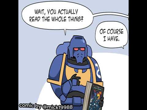 the Space Wolves do not support this action | Warhammer 40k comic dub