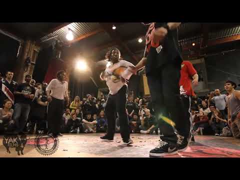 Bboy Hodown Battle - Toyin/Tasha vs Sam O - Juste Debout Pre Selection USA House FINAL